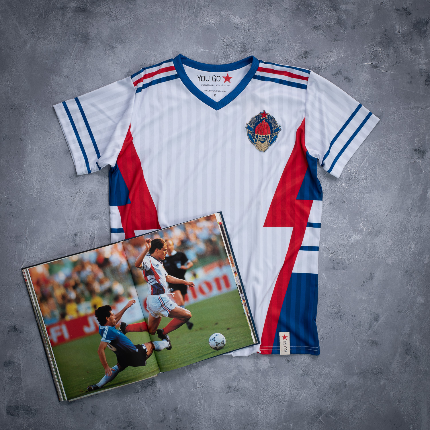 Dres Reprezentacije Jugoslavije 1990 - Bela - Image 2