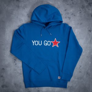 You Go Star dukserica - royal blue