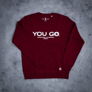 You Go Little Star dukserica - bordo