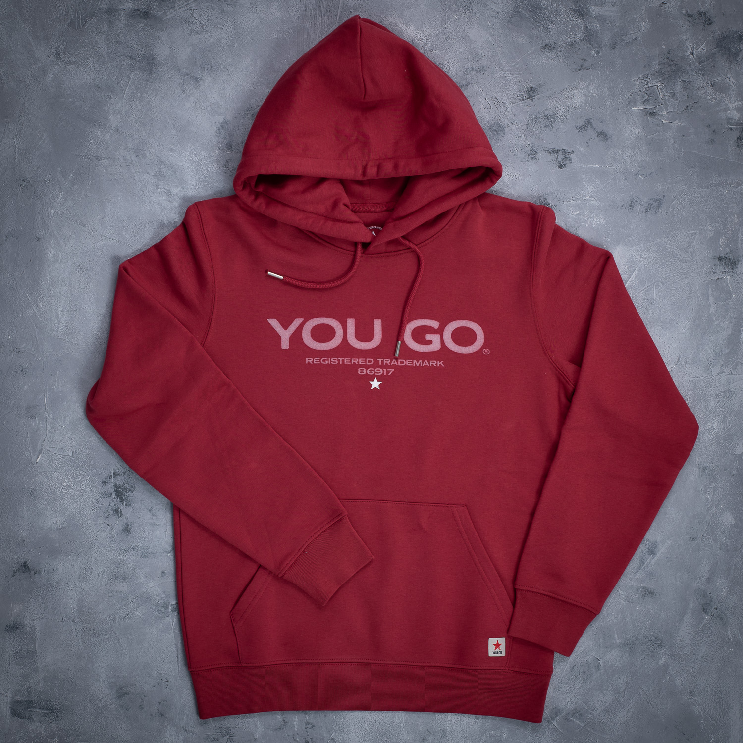 You Go Little Star dukserica - bordo