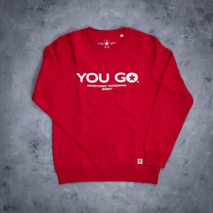 You Go Little Star dukserica - crvena