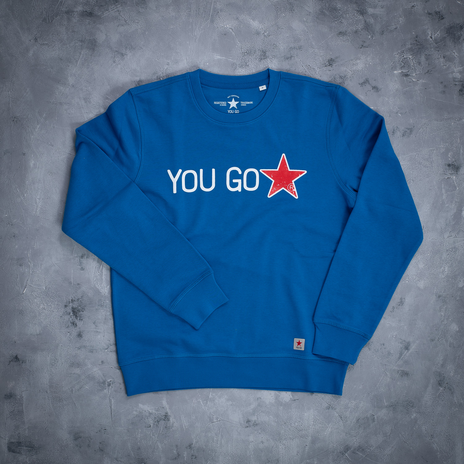 You Go Star dukserica - royal blue